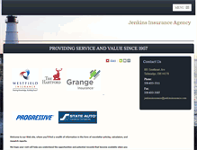 Tablet Screenshot of jenkinsinsurance.com